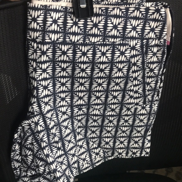 J. Crew navy and white chino pattern shorts - Picture 2 of 8